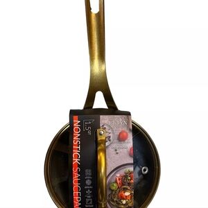 Brooklyn Steel Co. Gray Constellation 1.5-Qt. Nonstick Saucepan with Lid NEW